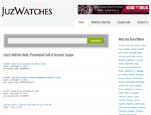 Tablet Screenshot of juzwatches.com
